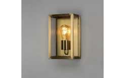 Carpi Vägglampa 30x18cm Mässing IP44