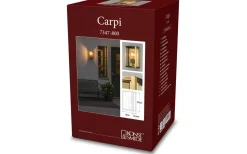 Carpi Vägglampa 30x18cm Mässing IP44
