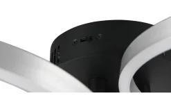 Plafonder<Trio Lighting Caruso Plafond LED mattsvart/aluminium