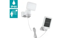 Solcellslampor Vägg|Led Strålkastare<Eglo Casabas Solcellsdriven Strålkastare Rörelse LED 6500K 5W Vit IP44