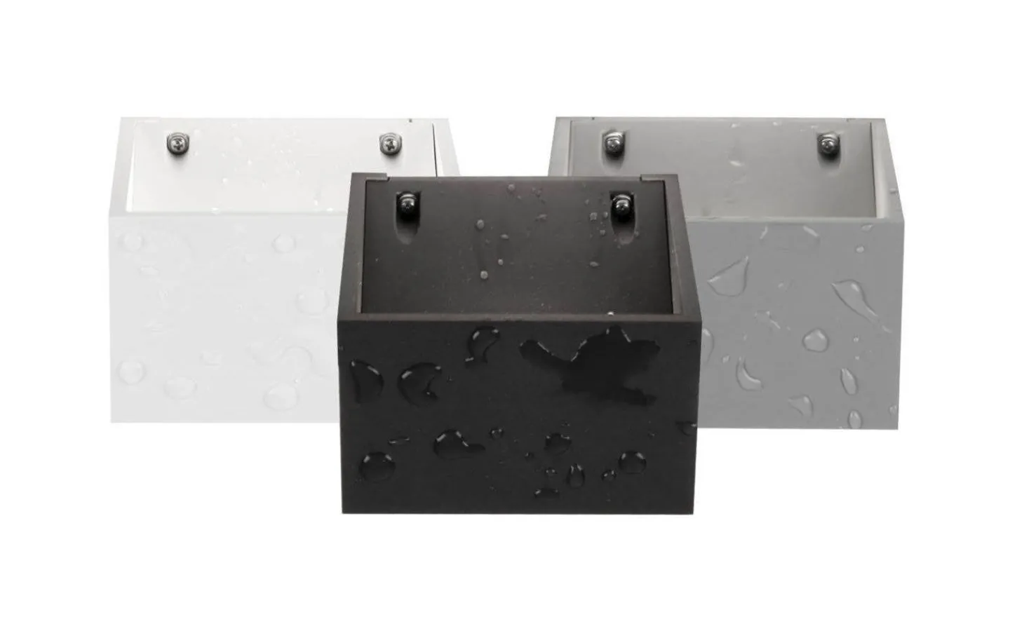 Hidealite Case Wall Vägglampa LED 3000K 9W Antracit IP55* Upp & Nedljus Lampor