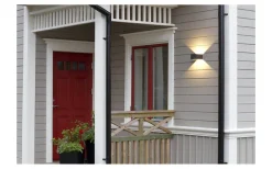 Hidealite Case Wall Vägglampa LED 3000K 9W Antracit IP55* Upp & Nedljus Lampor