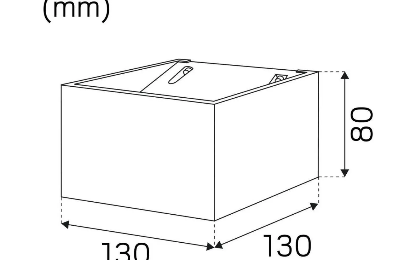 Hidealite Case Wall Vägglampa LED 3000K 9W Antracit IP55* Upp & Nedljus Lampor