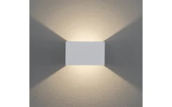 Hidealite Case Wall Vägglampa LED 3000K 9W Vit IP55* Upp & Nedljus Lampor