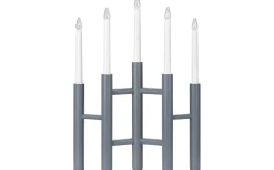 Visa Alla Adventsljusstakar|Adventsljusstakar 31-60 Cm<Markslojd Cassiopeia Adventsljusstake 5L 49cm Grå