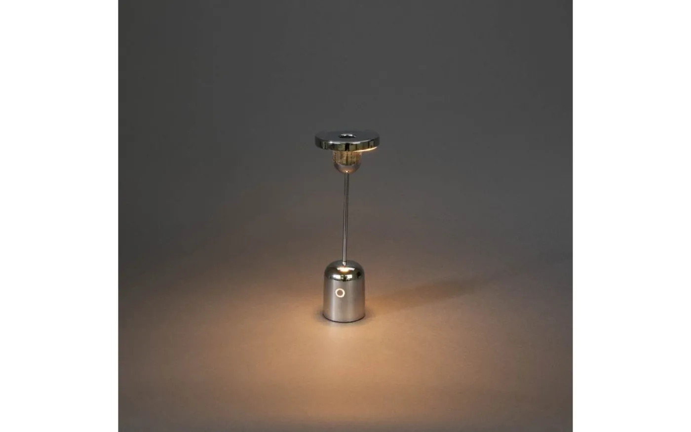 Cassis Uppladdningsbar Bordslampa LED 25cm Silver IP54