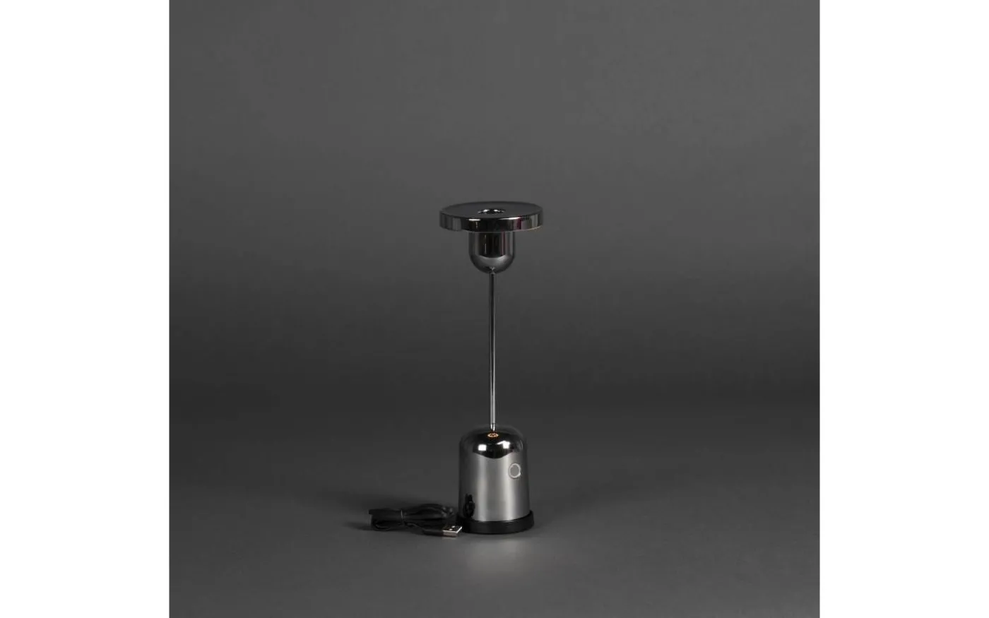 Cassis Uppladdningsbar Bordslampa LED 25cm Silver IP54