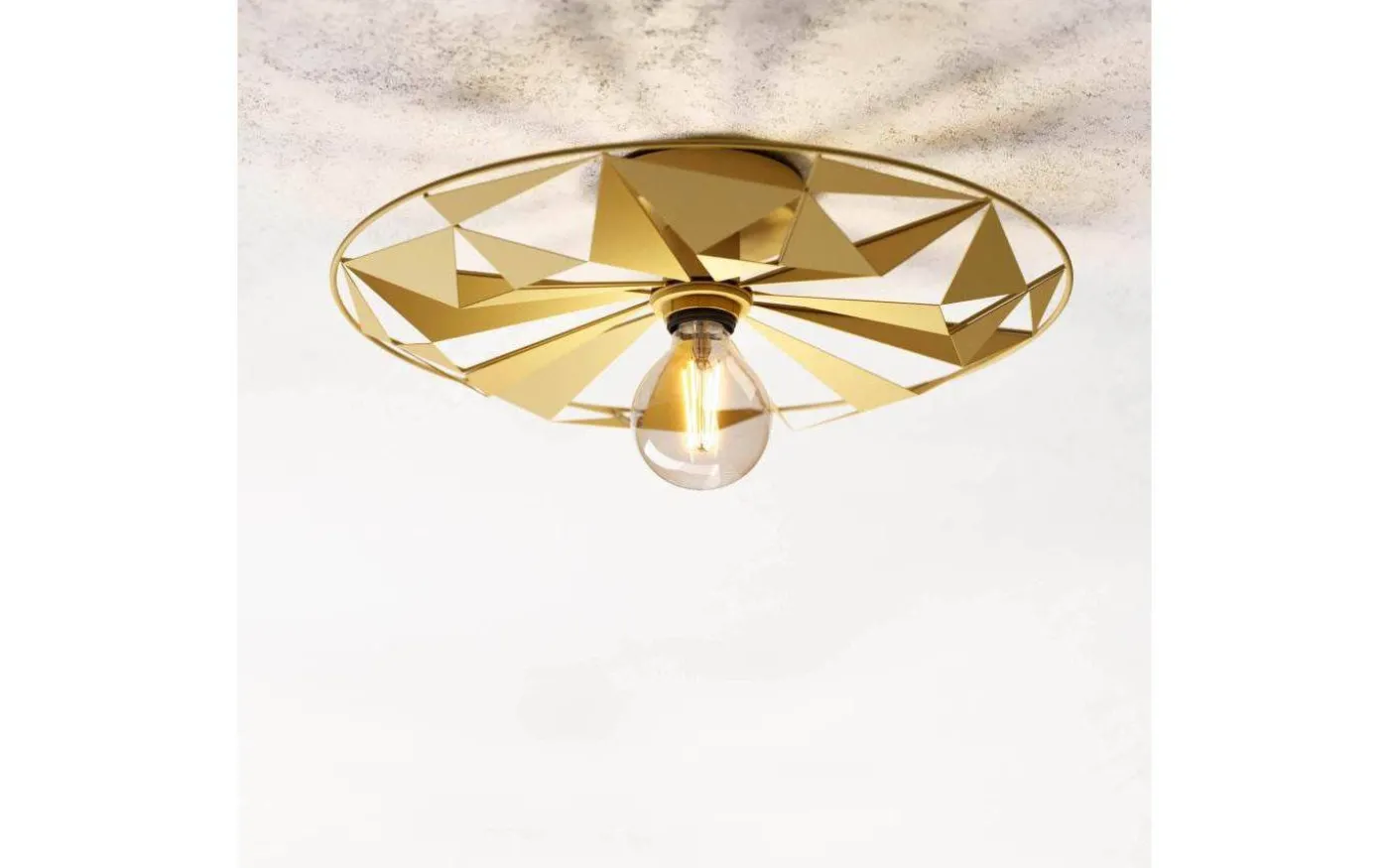 Castanuelo Plafond/Vägglampa 43cm Guld