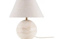 Bordslampor<Globen Lighting Castello Bordslampa 28cm Travertin