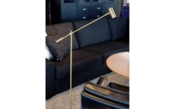 Belid Cato Golvlampa 134cm LED GU4 Dimbar Mässing* Vardagsrum|Golvläslampor