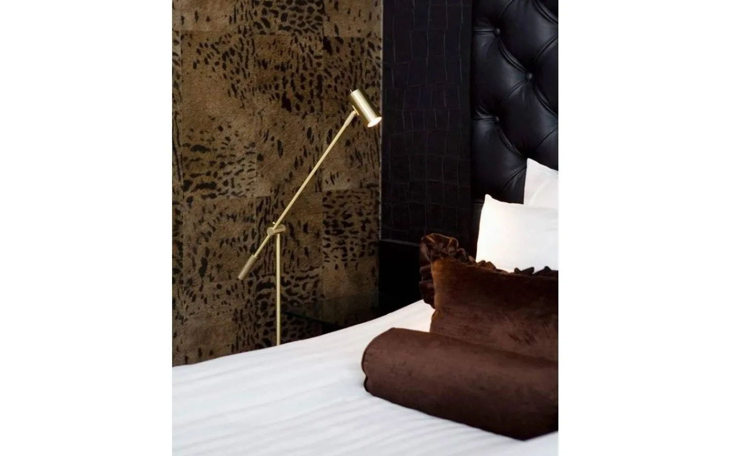 Belid Cato Golvlampa 134cm LED GU4 Dimbar Mässing* Vardagsrum|Golvläslampor