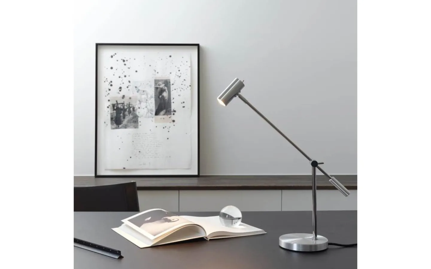 Skrivbordslampor<Belid Cato Skrivbordslampa 48cm Aluminium