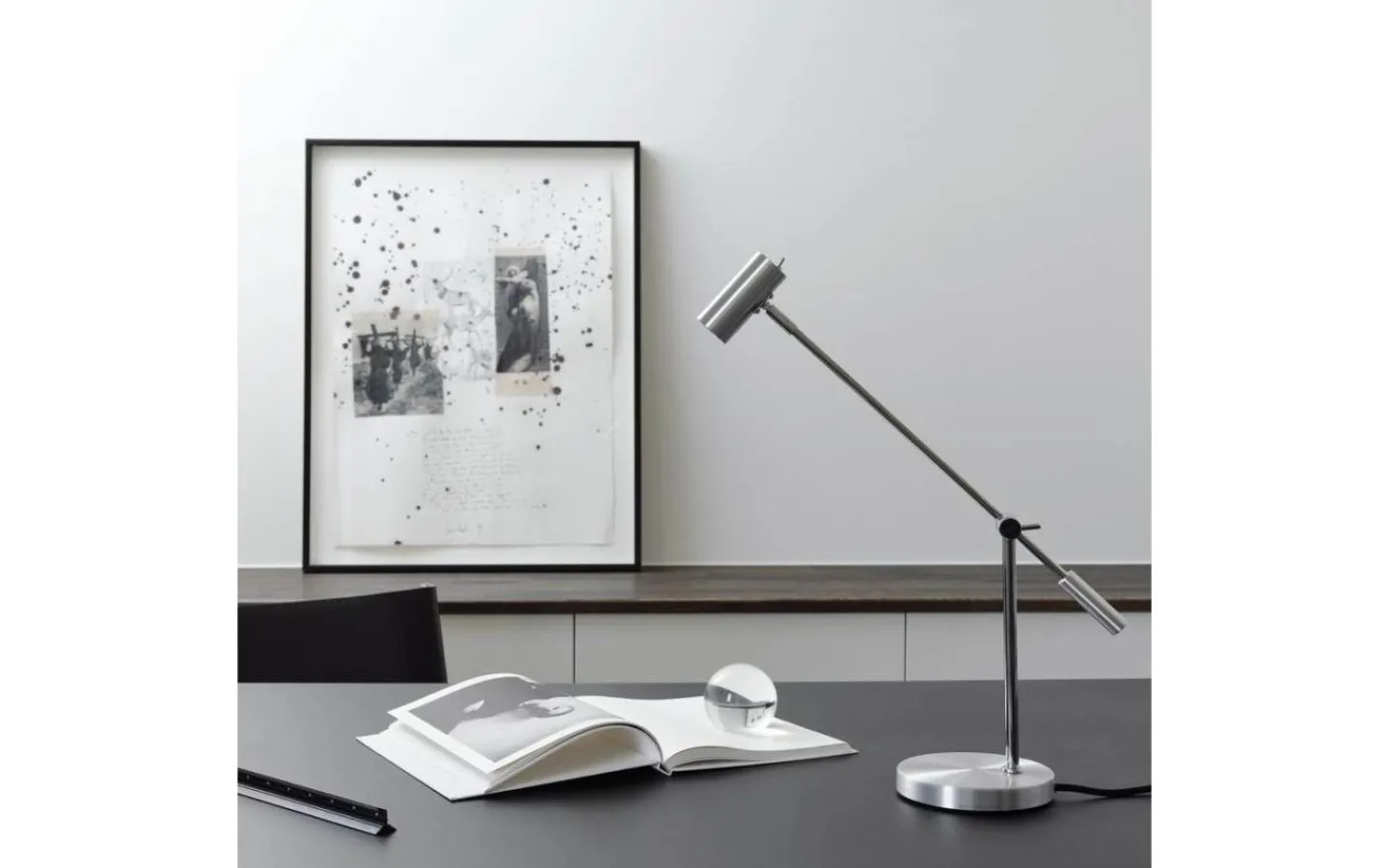 Skrivbordslampor<Belid Cato Skrivbordslampa 48cm Aluminium