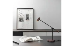 Skrivbordslampor<Belid Cato Skrivbordslampa 48cm Oxid