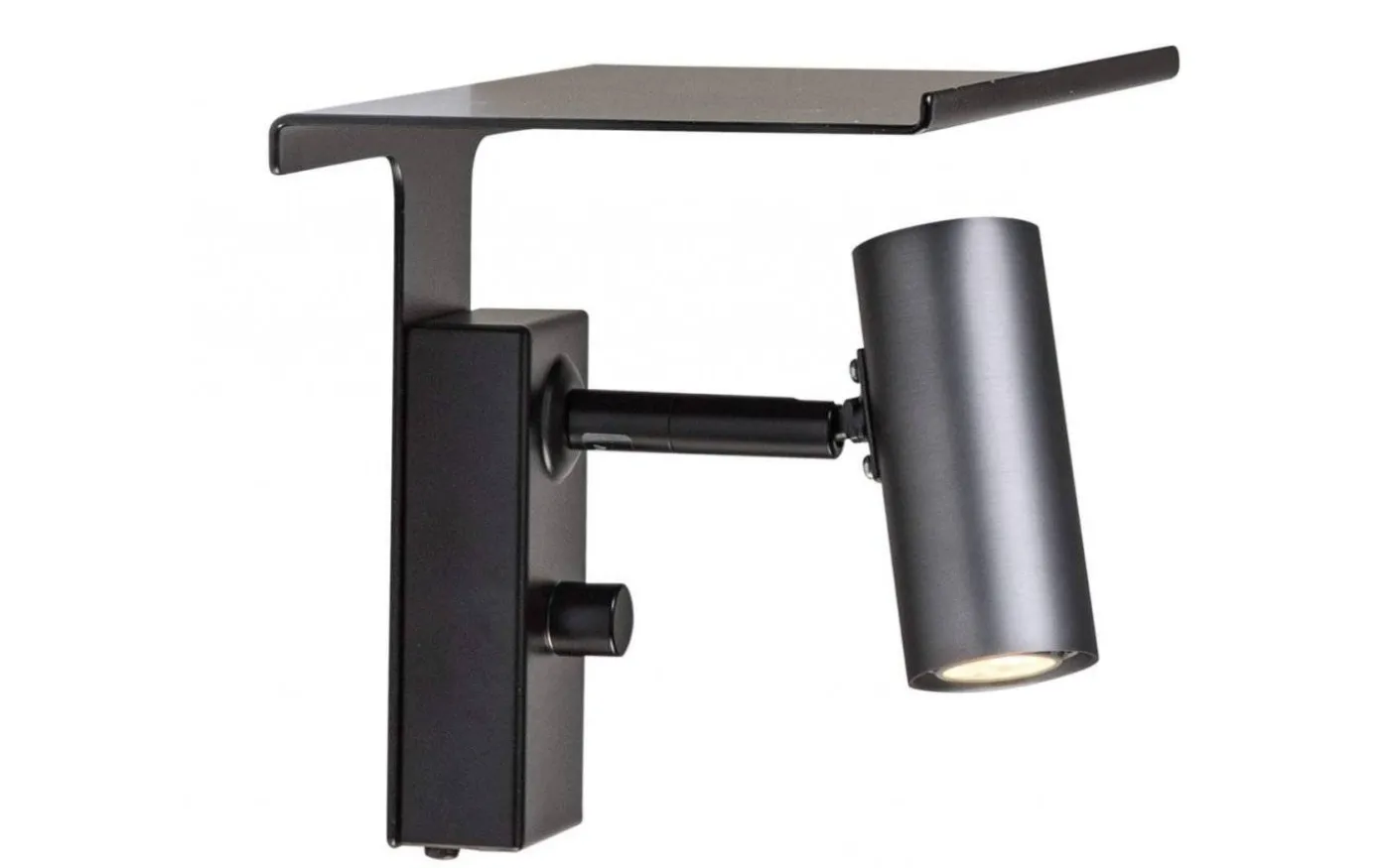 Cato Vägghylla Tillbehör Till Vägglampa Enkel Svart