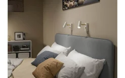 Belid Cato Vägglampa LED GU4 Mattvit/Mässing* Sovrum|Läslampor