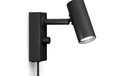 Belid Cato Vägglampa LED GU4 Mattsvart* Sovrum|Läslampor