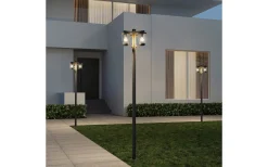 Cavado Stolplykta 240cm 3xE27 antracit IP44