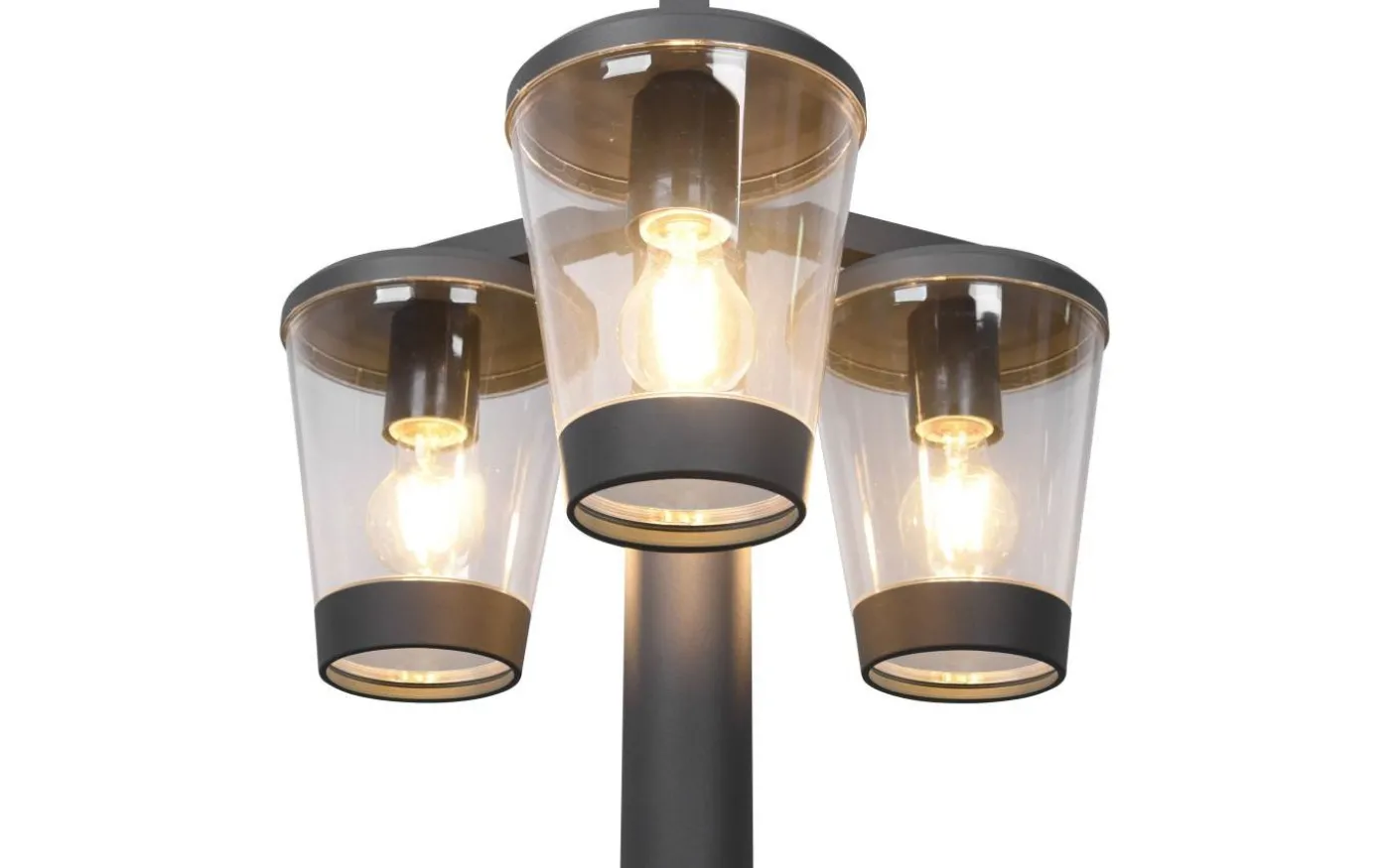 Cavado Stolplykta 240cm 3xE27 antracit IP44