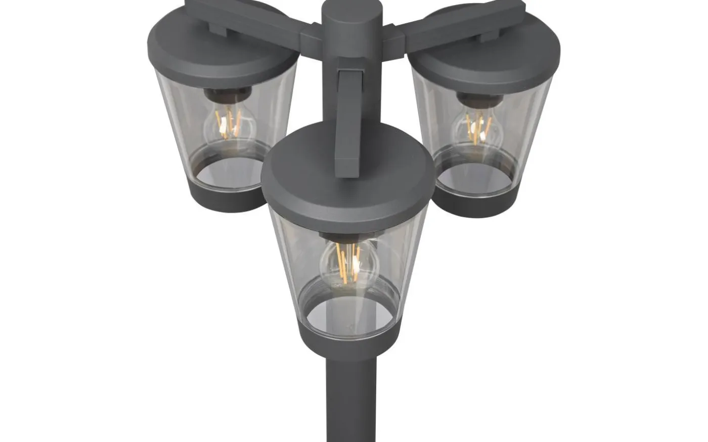Cavado Stolplykta 240cm 3xE27 antracit IP44