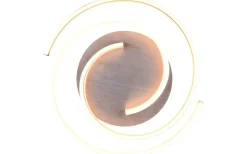 Plafonder<Trio Lighting Caya Plafond LED i borstad aluminium