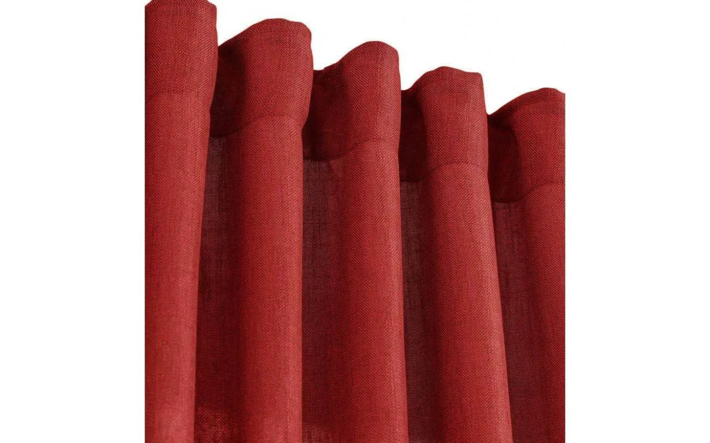 Cecil Gardinkappa Röd 47x250cm