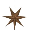 PR Home Celeste Julstjärna 60cm Brun/Guld* Visa Alla Julstjärnor|Julstjärnor Med Sladd