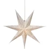 Celeste Julstjärna 60cm Silver grey