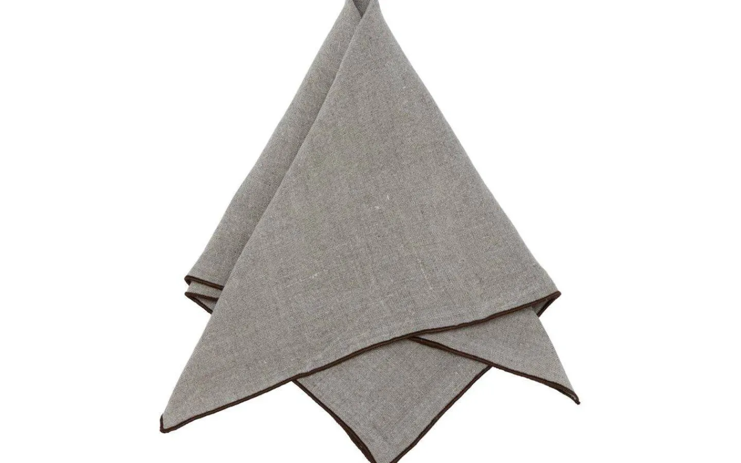 Svanefors Celine Servett 45x45cm Linne/Brun* Servetter & Servettringar|Inredning Jul