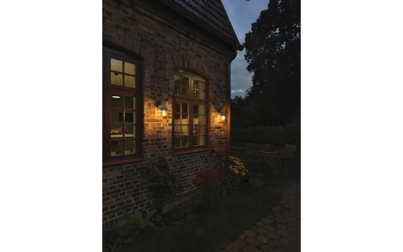 Cerignola Vägglampa Galvaniserat Stål IP44