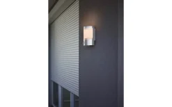 Vägglampor Utomhus<Eglo Cerno Fasadlampa Rörelse Rostfritt Stål IP44