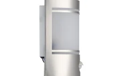 Vägglampor Utomhus<Eglo Cerno Fasadlampa Rörelse Rostfritt Stål IP44
