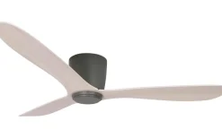 Takfläktar|Sovrum<Texa Design Cetus II 132cm Takfläkt Antracit Motor, Vitlaserad Ek Blad