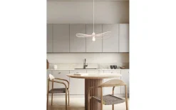 Stora Taklampor Ø50-69 Cm<Reality Chapeau Taklampa 60cm E27 matt vit