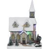 Star Trading Chapel Kyrka Multifärgad* Julbyar Och Figurer|Batteri Julpynt Inomhus