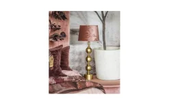 Vardagsrum|Sovrum<Hallbergs Charlotta Lampfot 66cm Mässing