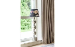 Vardagsrum|Sovrum<Hallbergs Charlotta Lampfot 66cm Silver