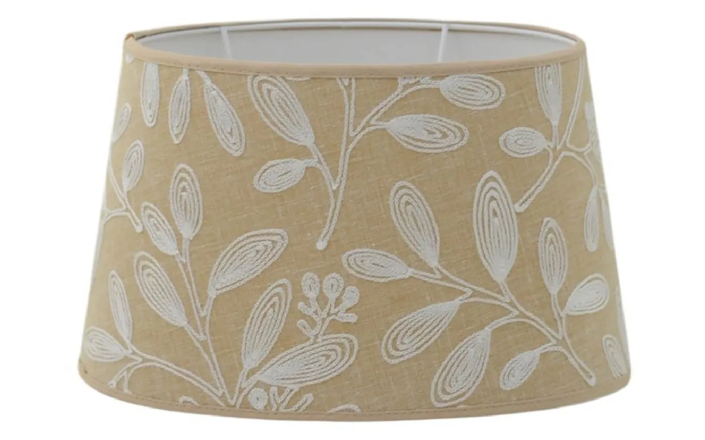 Charlotte Lampskärm Oval 25cm Sand