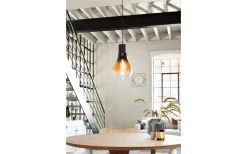 Eglo Chasely Fönsterlampa 20cm Svart/Brun Ombré* Fönsterlampor