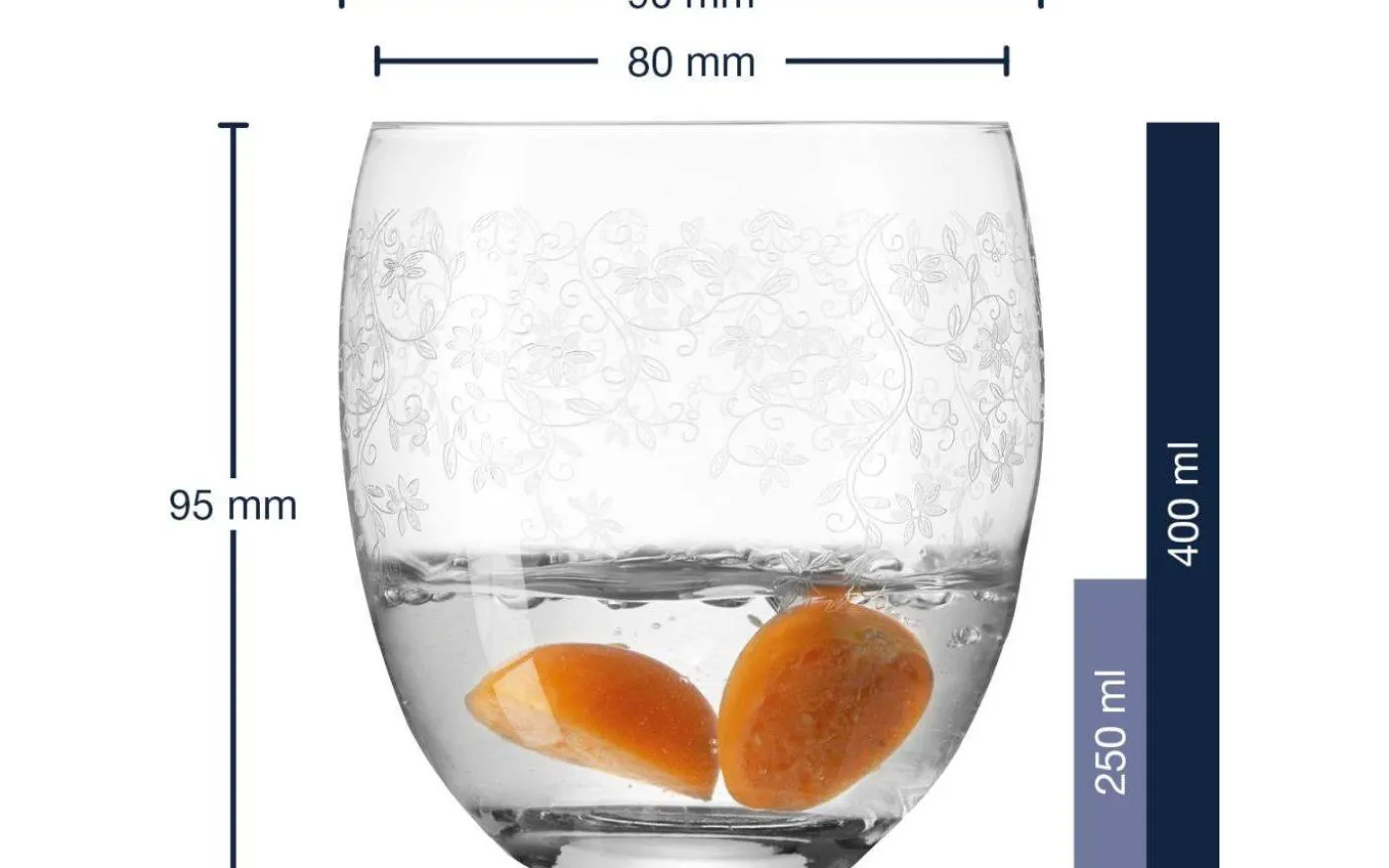 Chateau Tumblerglas 9cm 6-pack