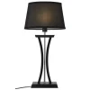 Sovrum|Vardagsrum<Cottex Chelsea XL Bordslampa 60cm Svart
