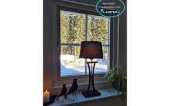 Sovrum|Vardagsrum<Cottex Chelsea XL Bordslampa 60cm Svart