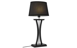 Sovrum|Vardagsrum<Cottex Chelsea XL Bordslampa 60cm Svart