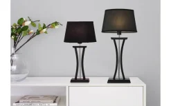 Sovrum|Vardagsrum<Cottex Chelsea XL Bordslampa 60cm Svart