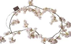 Star Trading Cherryflower Batteridriven Girlang 180cm Rosa* Batterislingor Inomhus