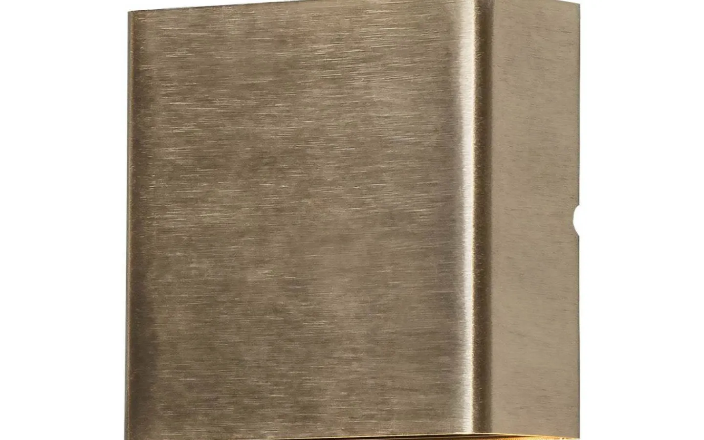 Konstsmide Chieri Vägglampa LED 3000K 2x2W Mässing IP54* Kustnära Belysning|Upp & Nedljus Lampor