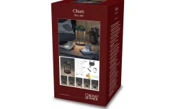 Konstsmide Chieti Uppladdningsbar Ljuslykta 25cm Grå IP54* Uppladdningsbara Lampor Utomhus|Uppladdningsbara Lampor Utomhus