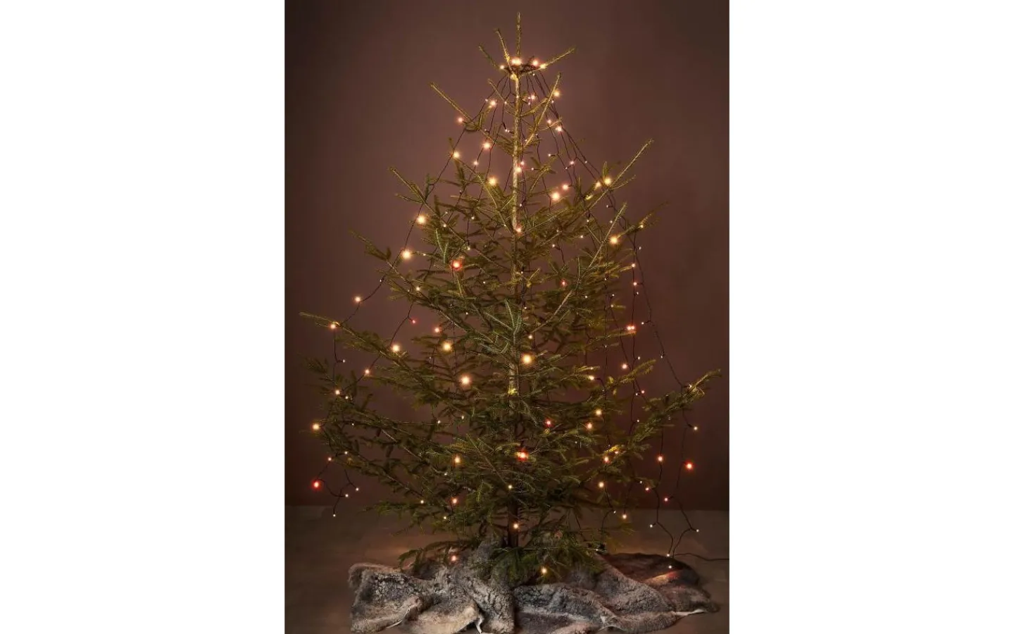 Julgransbelysning<Markslojd Chioce Julgransslinga Multifärgad 2m 160L, Fjärrstyrd IP44