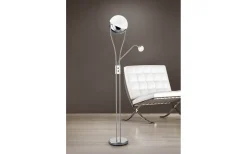 Trio Lighting Chris Golvlampa LED uplight krom* Uplight|Golvläslampor