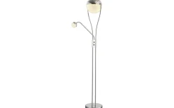 Trio Lighting Chris Golvlampa LED uplight krom* Uplight|Golvläslampor